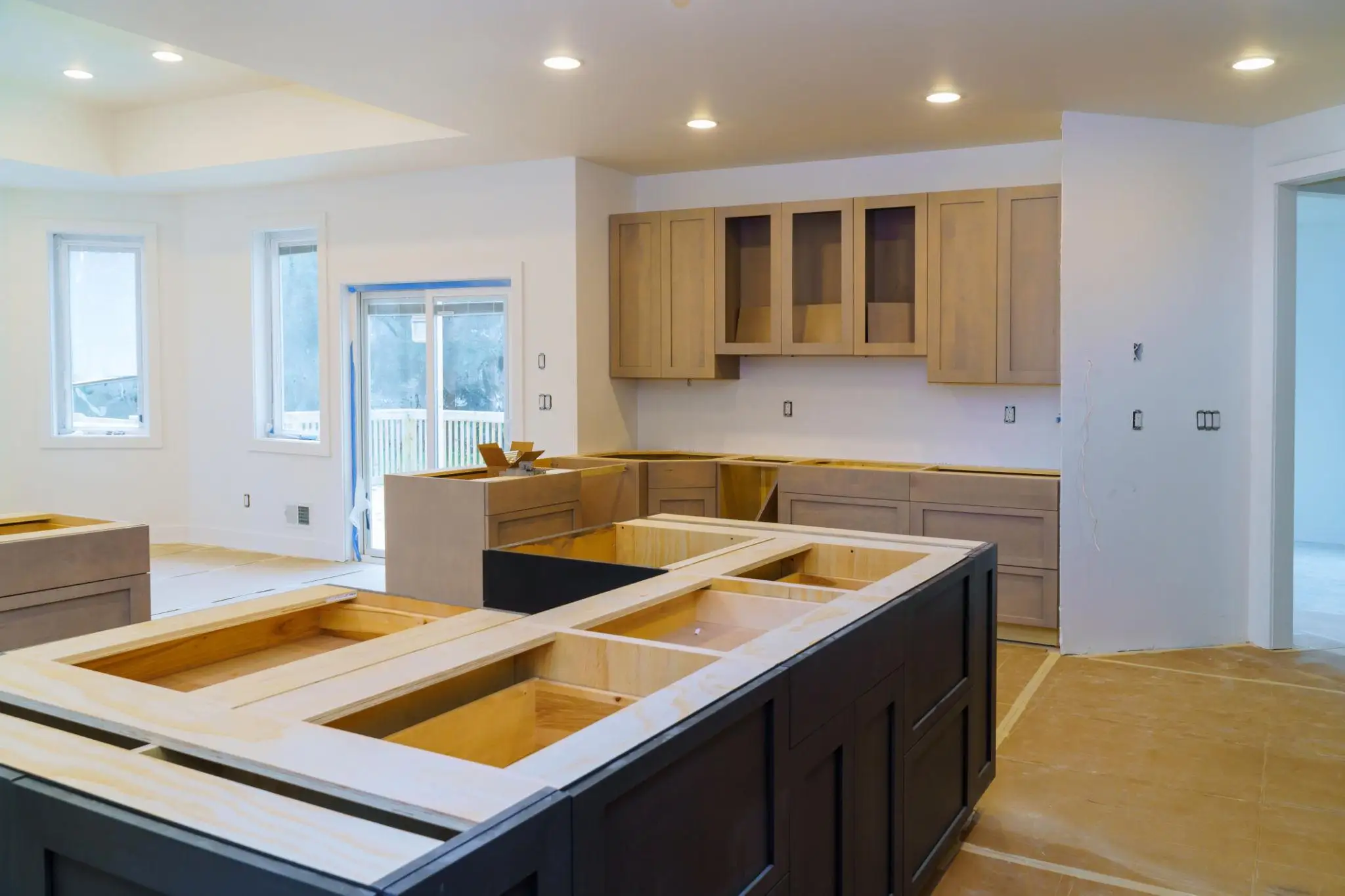 Cabinet installation and cabinet updates with custom designs, quality craftsmanship, and functional storage solutions