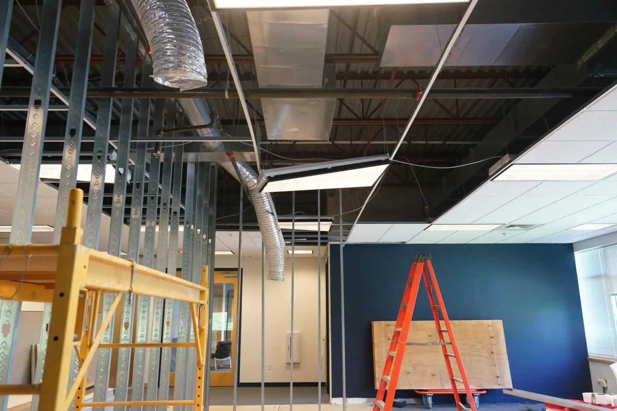 Office renovation services designed to modernize workspaces with functional layouts and quality craftsmanship
