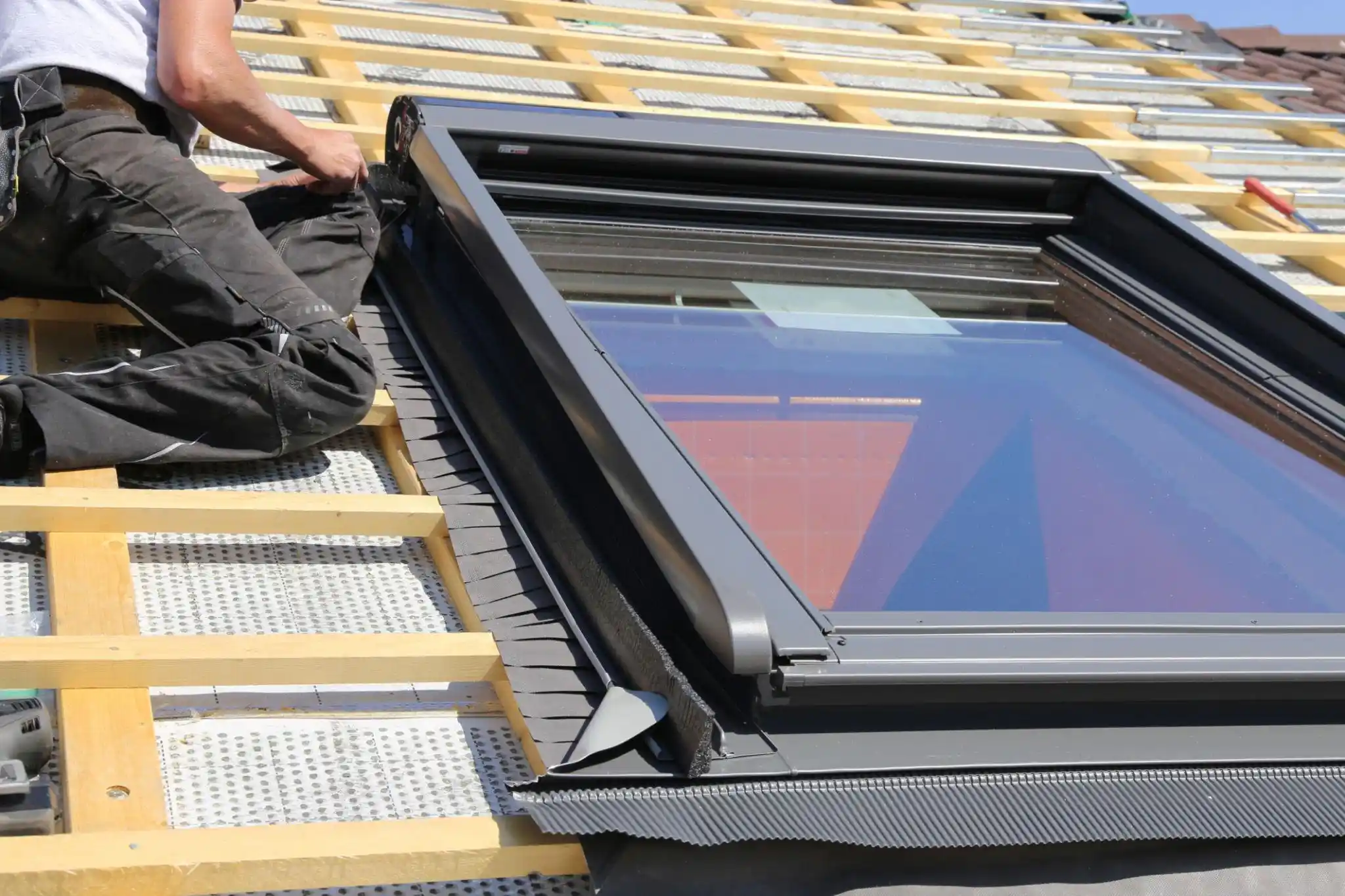 Skylight installation services designed to bring natural light, improve energy efficiency, and enhance residential living spaces