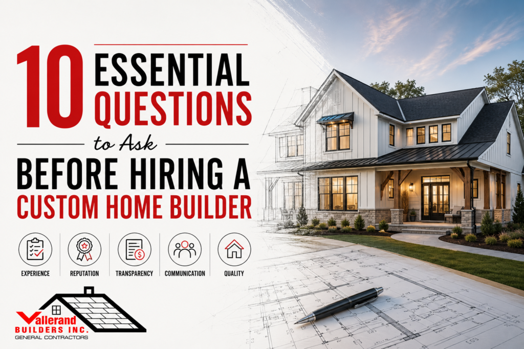 10 Essential Questions to Ask Before Hiring a Custom Home Builder