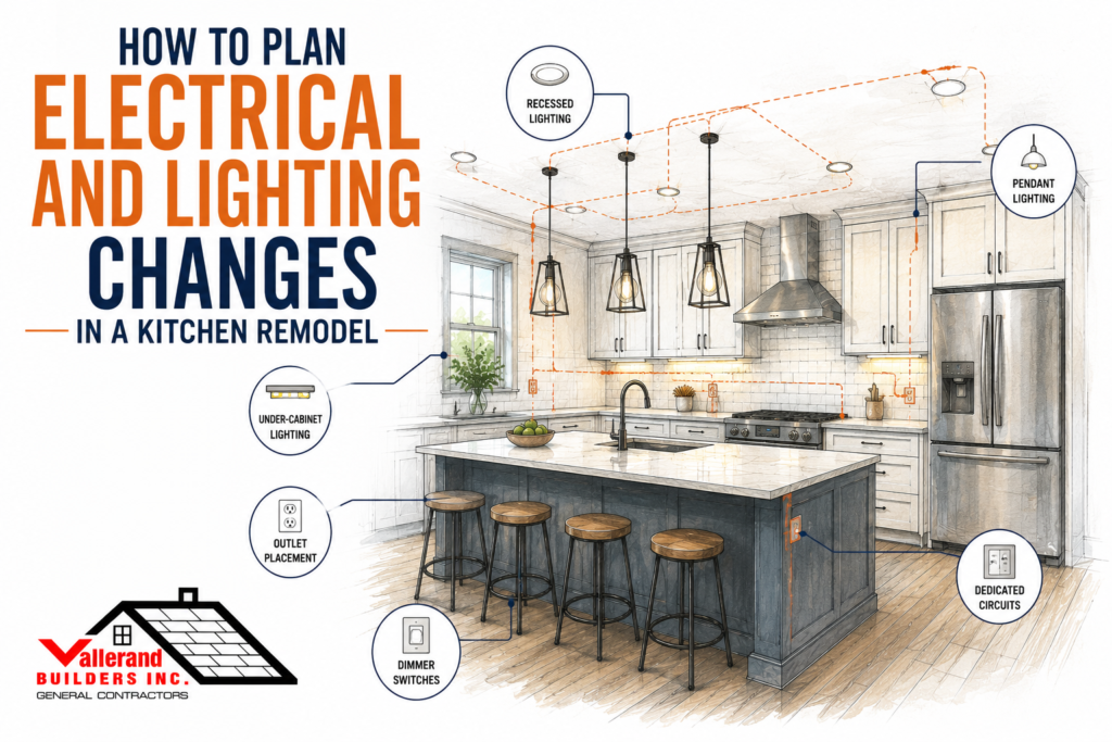 How to Plan Electrical and Lighting Changes in a Kitchen Remodel