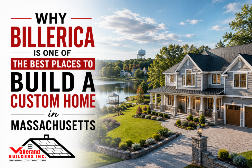 Why Billerica Is One of the Best Places to Build a Custom Home in Massachusetts