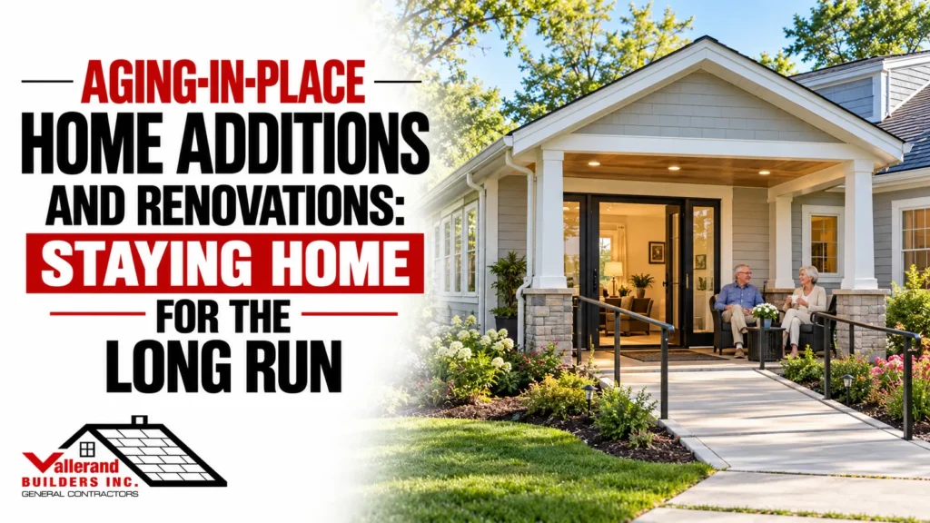 Aging in Place Home Renovation in Burlington, MA